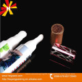 Oval plastic brush tube packaging